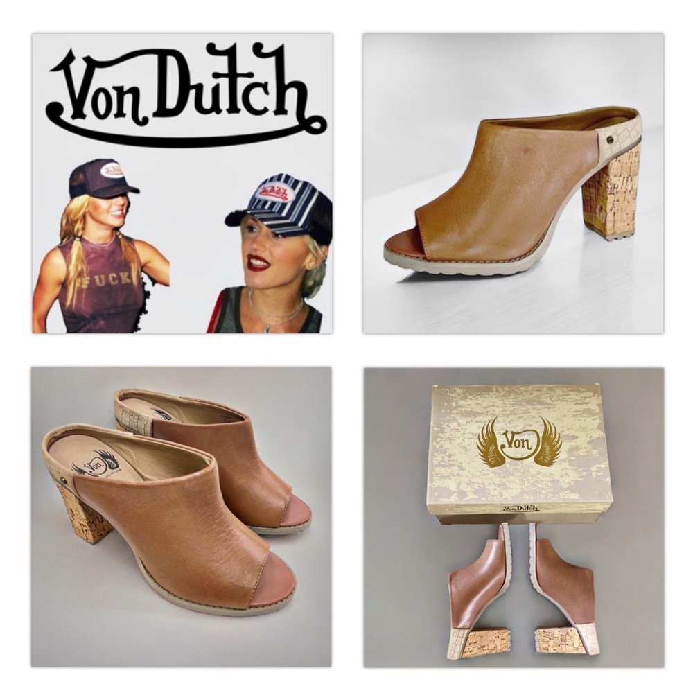 Von Dutch Cruiser Open Toe Mule